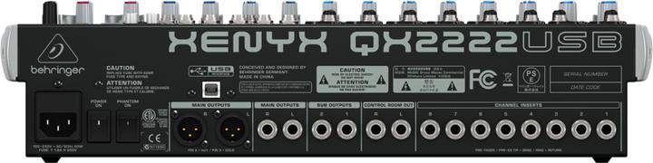 Produktbild Behringer Xenyx Qx2222usb (Studio- und Livemixer)