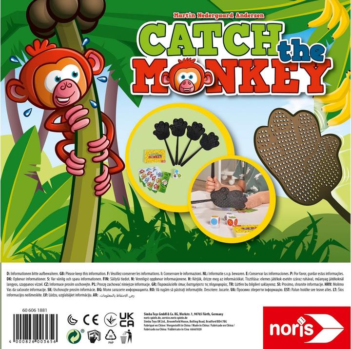 Produktbild Noris Catch the Monkey (Deutsch)