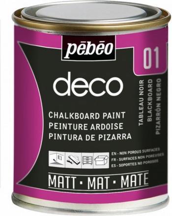Produktbild Pebeo Deco Tafelfarbe Tafelschwarz (Deco Tafelfarbe Tafelschwarz, 250 ml)