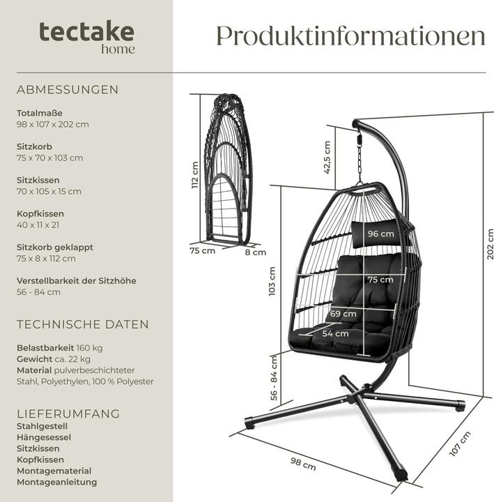 Immagine prodotto tectake Arianna (160 kg)