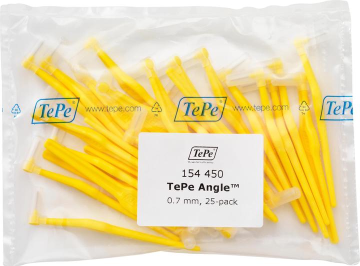 TePe Angle Interdentalbürste MULTIPACK gelb (25 x, 4 mm)