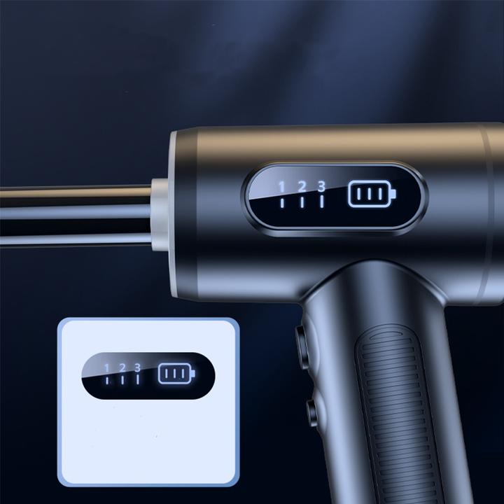 Produktbild Werkstein Elektrische Luftpumpe 6000mAh, USB, Handstaubsauger, Multifunktionsgebläse (Akkubetrieb)