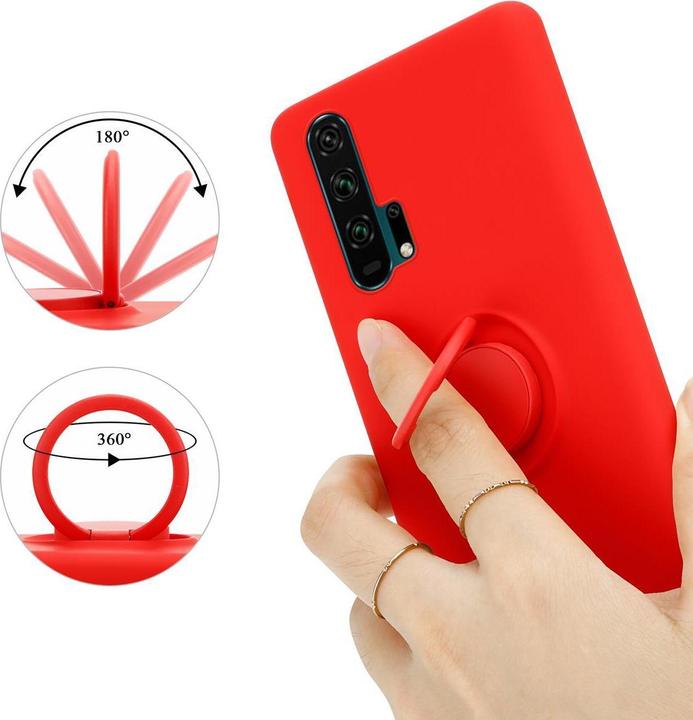 Immagine prodotto Cadorabo Custodia in silicone TPU Liquid Ring Cover (Honor 20 Pro)
