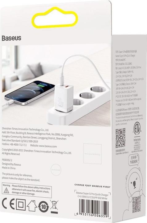 Produktbild Baseus Super Si Pro Quick Charger (30 W)