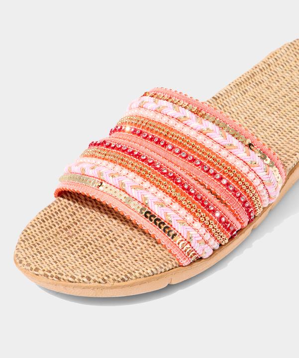 Actual product image Joe Browns Lightweight Sequin Embellished Sliders (L)