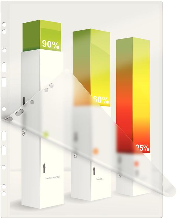 Image du produit Leitz Feuilles de plastification à chaud A4 (A4, 100 pièce(s), 80 µm)