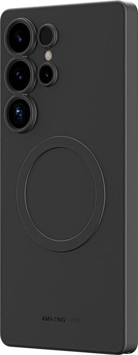 Produktbild Amazingthing Minimal Air Case mit Magnetring für Samsung Galaxy S25 Ultra - Schwarz (Samsung Galaxy S25 Ultra)