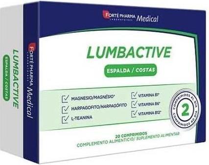 Image du produit Forté Pharma Tablettes LUMBACTIVE Back