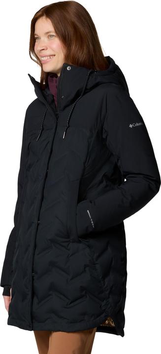 Immagine prodotto Columbia Chaqueta impermeable de plumón y largo medio con capucha Mountain Croo™ III para mujer (XL)