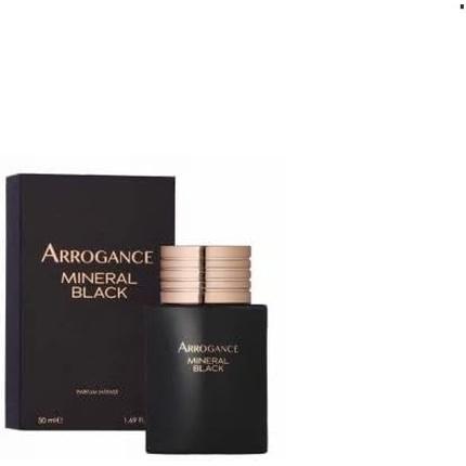 Actual product image Arrogance Mineral Black Parfum Intense Pour Homme Eau De Parfum 50ml (Eau de parfum, 50 ml)