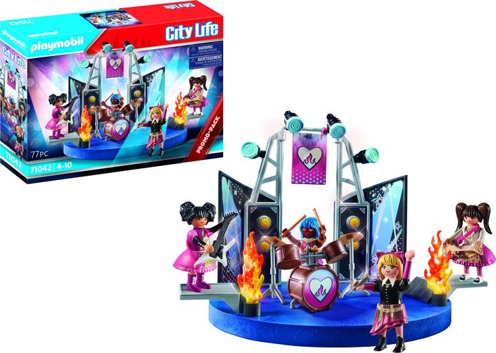 Image du produit Playmobil 71042 Music Band (71042, Playmobil City Life)
