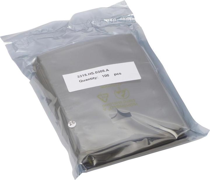 Produktbild Wolfgang Warmbier Highshield Verpackungsbeutel, Typ A, ESD, 457 x 457 mm (100 Stück)
