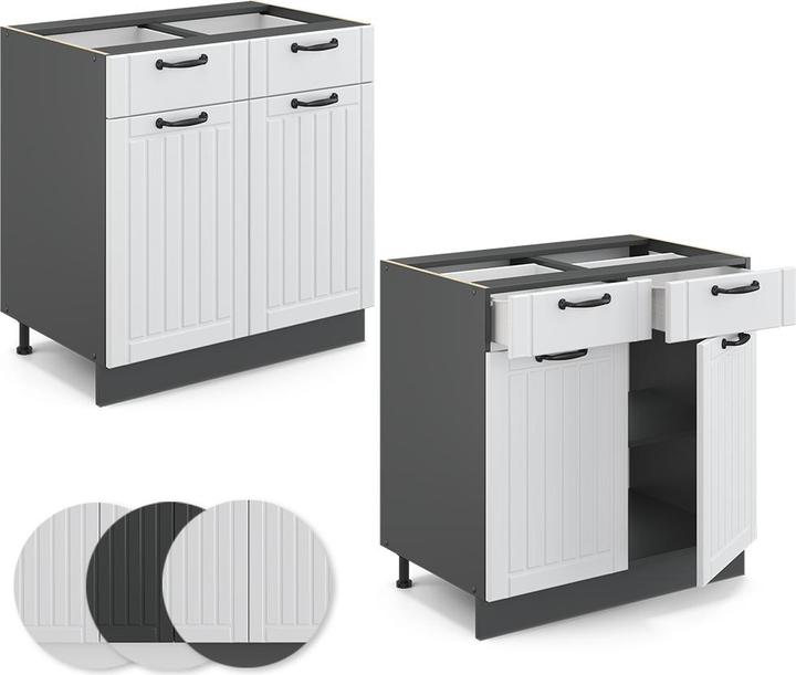 Actual product image Vicco Küchenunterschrank Fame-Line (80 x 60 x 81.5 cm)