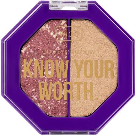 Actual product image Wibo Know Your Worth Eyeshadow Eye Shadows 02 But First Me 5G (02 But First Me)