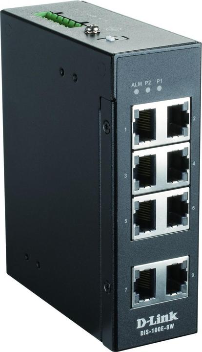 Produktbild D-Link DIS-100E-8W 8-Port Unmanaged Layer2 (8 Ports)