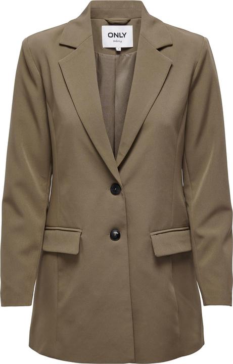 Only Lang geschnitten Reverskragen Blazer Blazer (38)