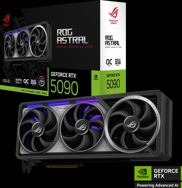 Image du produit ASUS ROG ASTRAL RTX 5090 O32G GAMING (32 Go)