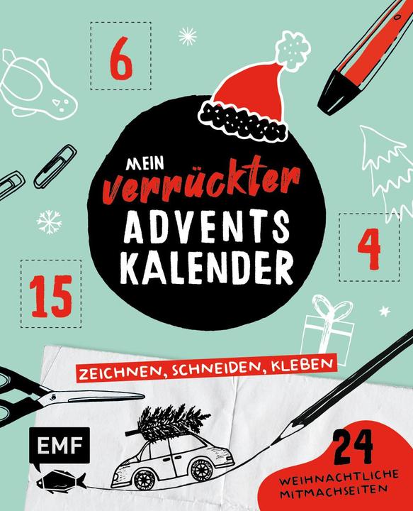 Produktbild Mein verrückter Adventskalender - Das Mitmachbuch