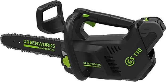 Image du produit Greenworks GD40TCS 40V grandininis pjūklas 10″ (be akumuliatoriaus ir kroviklio) (Tronçonneuse à batterie)
