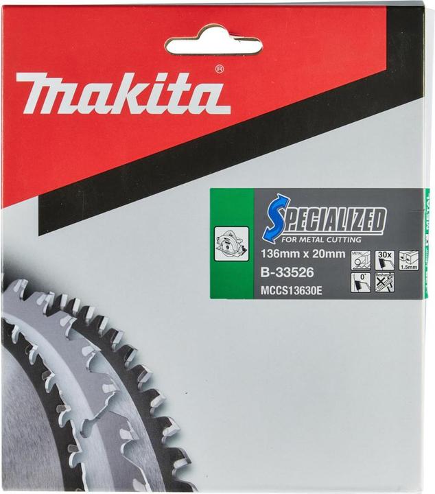 Produktbild Makita SPECIALIZED Kreissägeblatt 136
