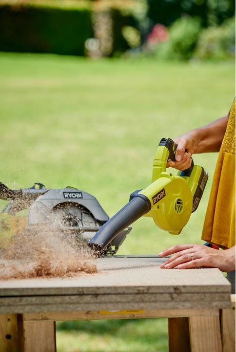 Actual product image Ryobi R18TB-0 (Rechargeable battery operated, Leaf vacuums)