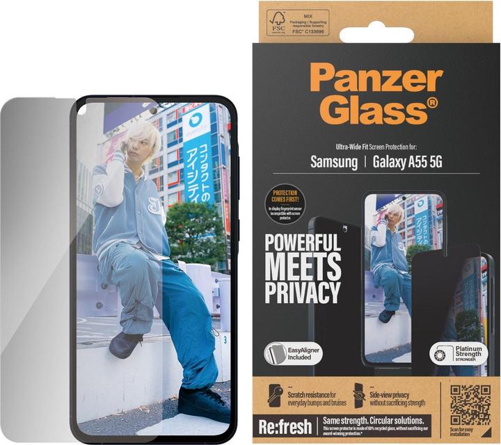 Immagine prodotto PanzerGlass Privacy (1 Pezzo/i, Samsung Galaxy A55)