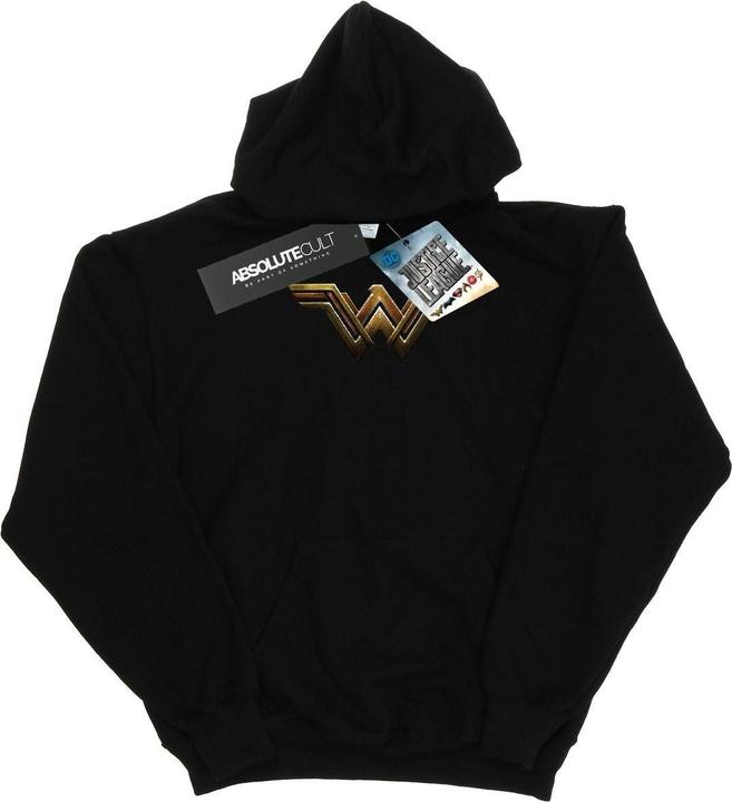 Produktbild Justice League Movie Wonder Woman Emblem Kapuzenpullover Mädchen (128)