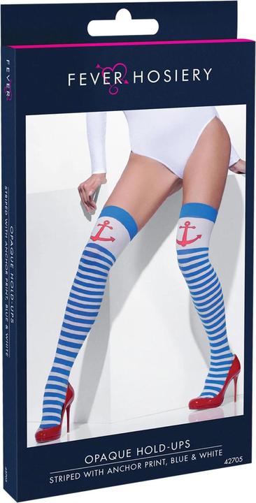 Immagine prodotto Fever Calze Autoreggenti Ancora Strisce Donna