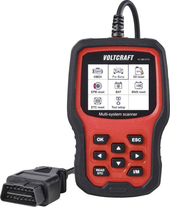 Actual product image Voltcraft VC-OBD-9770 OBD II diagnostic tool VC-14616095
