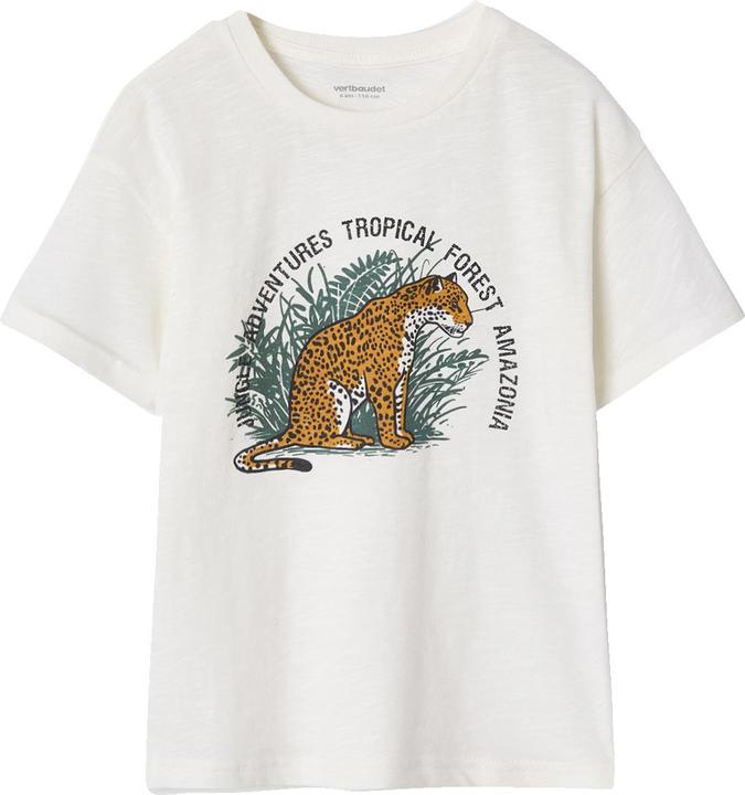 Vertbaudet Jungen T-Shirt mit Naturmotiv, Recycling-Baumwolle