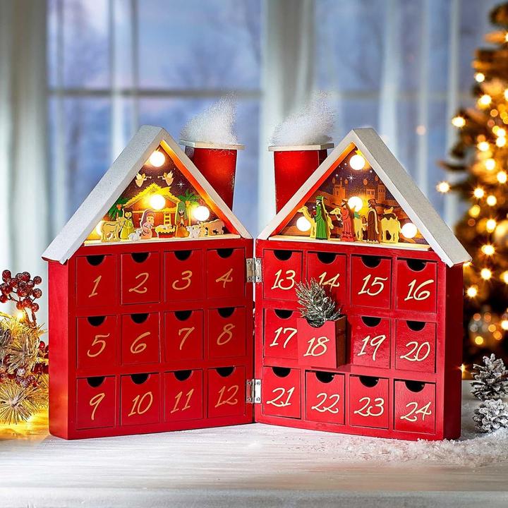 Produktbild Hac 24 Befüllbarer Adventskalender mit Spieluhr
