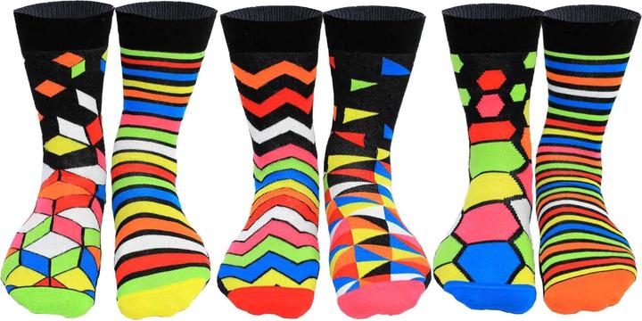 United Oddsocks Socks Addict (3er Pack, 39 - 46)