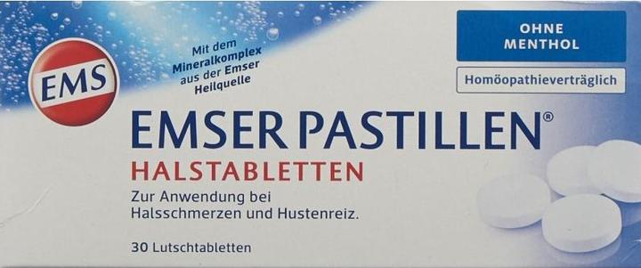 Actual product image Emser Pastilles without menthol (30 Piece)