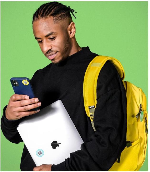 Actual product image Thnx sticker sheet (Android, iOS)