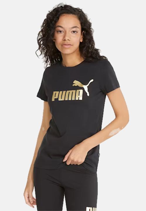 Produktbild Puma ESS+ Metallic Logo Tee (S)