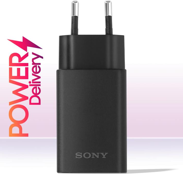 Actual product image Sony Original USB-C Fast Travel Charger - 30W, EU Plug (30 W)