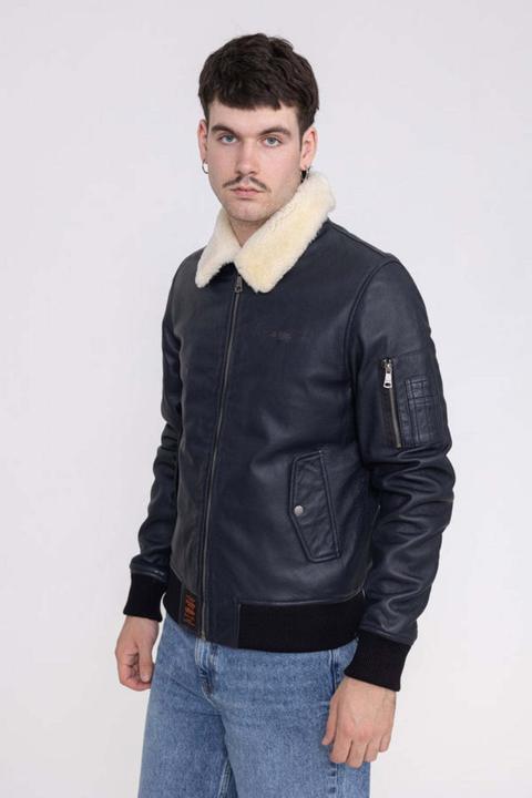 Bombers Original Lederjacke Iceman M