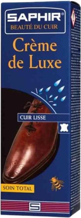 Produktbild Saphir Beaute du Cuir Luxuscreme mit Applikator hellbraun (1 x, 75 ml)