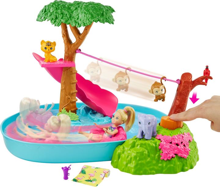 Produktbild Barbie und Chelsea Das verlorene Geburtstag Jungle River Spielset