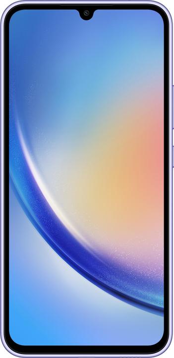 Actual product image Samsung Galaxy A34 5G (256 GB, Awesome Violet, 6.60", Dual SIM, 48 Mpx, 5G)