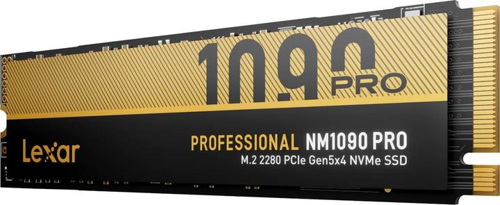 Immagine prodotto Lexar SSD 4TB NM1090 Pro M.2 2280 NVMe PCIe 5.0 intern retail (4000 GB, M.2 2280)