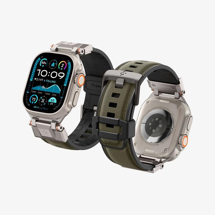 Actual product image Spigen DuraPro Armor for Apple Watch 6 / 7 / 8 / 9 / 10 / SE / Ultra 1 / 2 (44 / 45 / 46 / 49mm) Mil