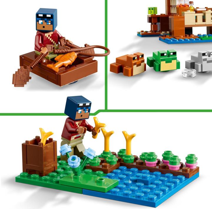 Productafbeelding LEGO 21256 Het kikkerhuis (21256, LEGO Minecraft)