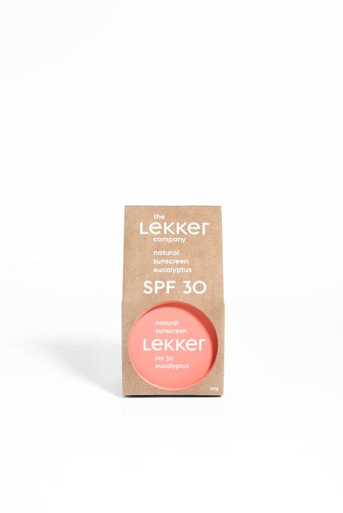 Actual product image Lekker Sonnencreme (Suntan cream, SPF 30, 100 g)