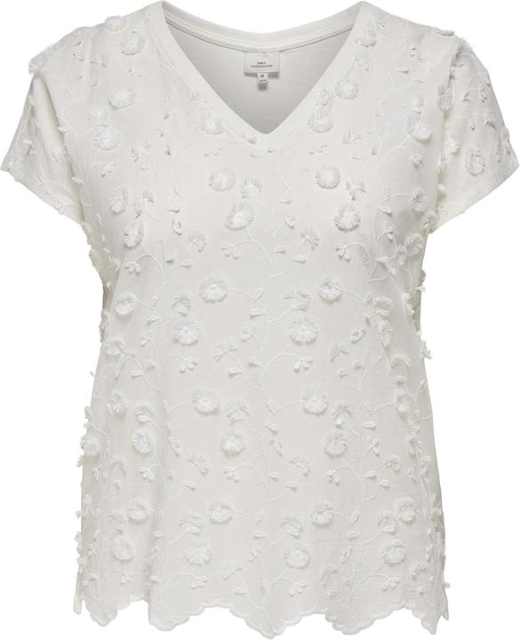 Only Normal geschnitten V-Ausschnitt Curve Top Top (L)