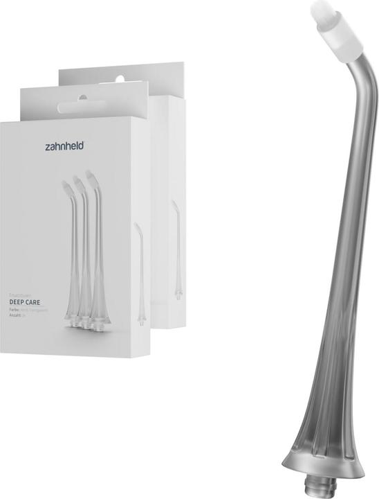 Zahnheld Ersatzdüse Deep Care 6x Weiss (Mundduschenaufsätze)