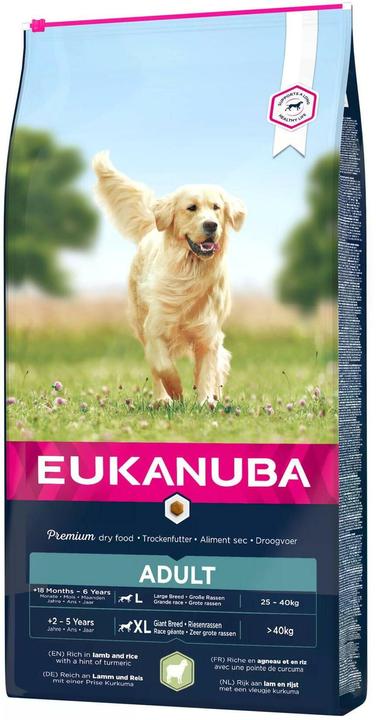 Produktbild Eukanuba Lamb & Rice (Adult, 1 Stk., 12000 g)