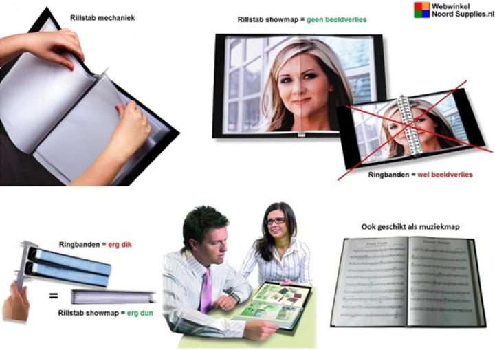 Produktbild Rillstab Sichtbuch (A3, 1 x)