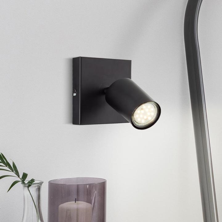 Produktbild Brilliant Jello LED Deckenspot schwarz matt (345 lm, GU10)