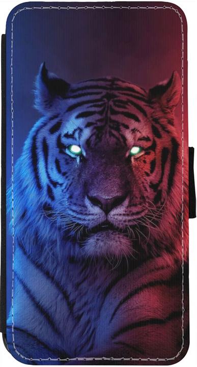 Immagine prodotto PhoneLook Portafoglio Coque noir Tiger Blu Rosso (Apple iPhone 12)